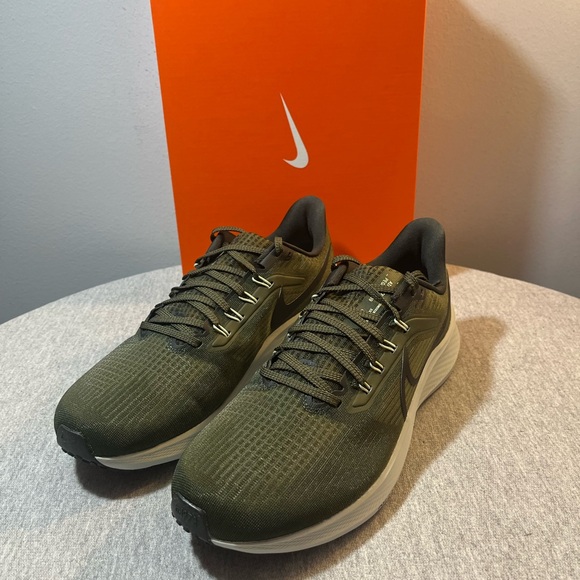 Nike Air Zoom Pegasus 39 Cargo Khaki Running Men's Shoe Size 12 DH4071-300 - Picture 9 of 11
